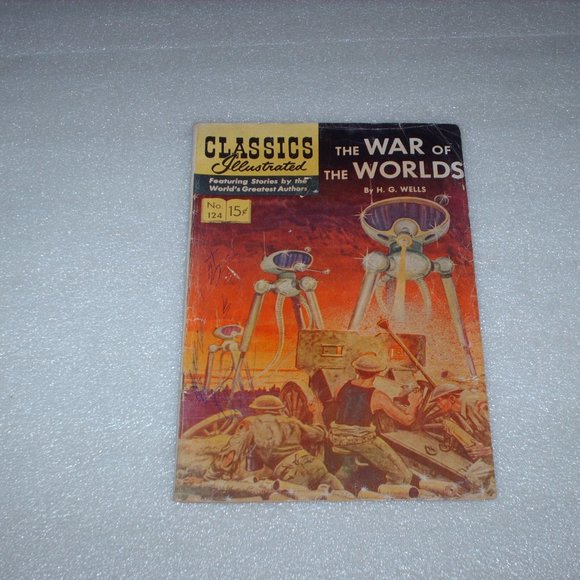 1954 The War of the Worlds Classics Illustrated - Picture 1 of 13